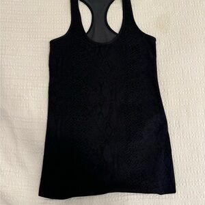 lululemon athletica Black Sleeveless Tank Top
